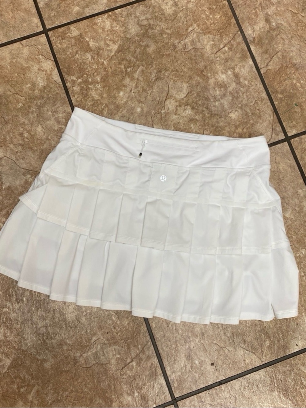 Lululemon Pace Setter Skirt Skort Tennis Running Size 10 Tall - Picture 3 of 11